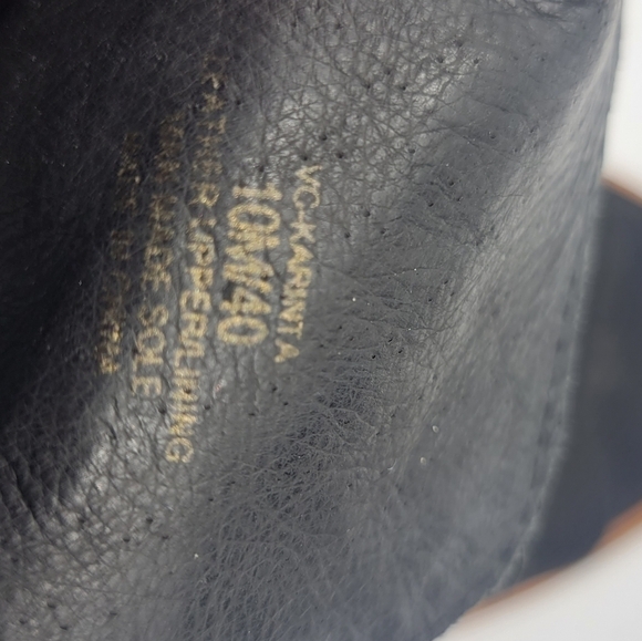 Vince Camuto Leather Upper ankle booties size 10M - Picture 10 of 15